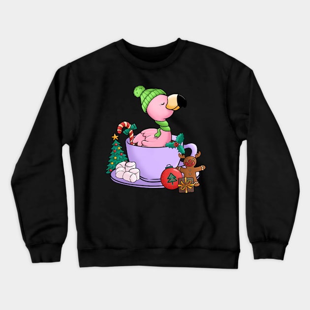 Cute and Lovely Animals with Christmas Vibes Crewneck Sweatshirt by Gomqes